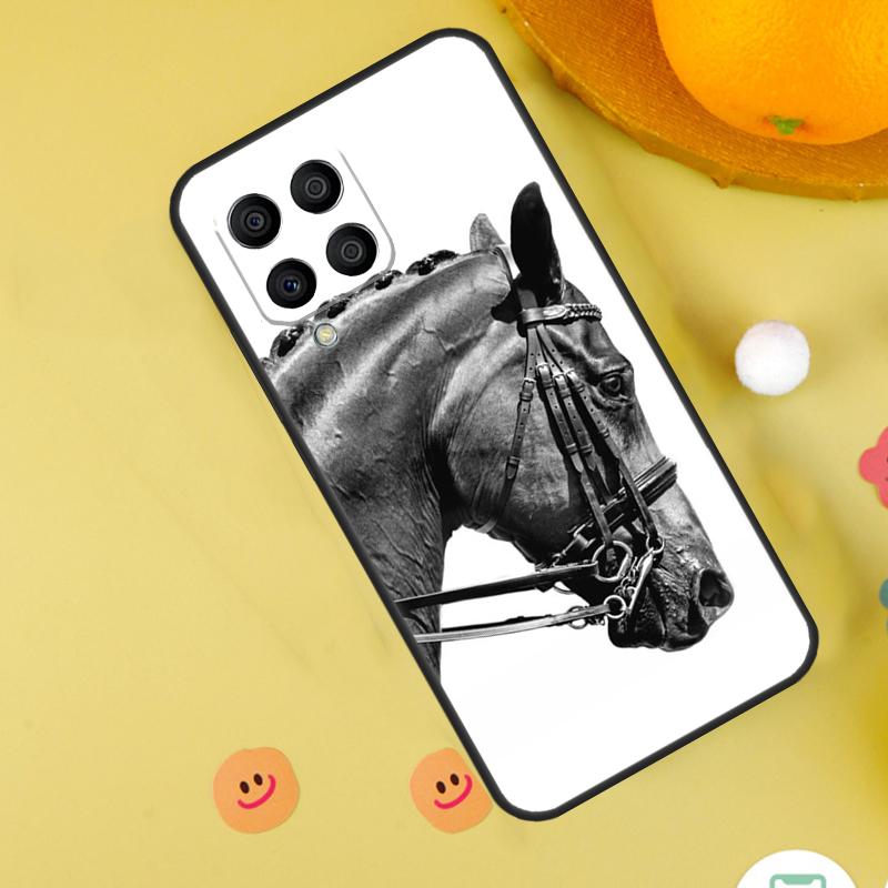 Horse Sketch Case For Samsung Galaxy M15 M35 M55 M11 M14 M34 M54 M31 M13 M53 M51 M12 M32 M52 M16 M36 M56