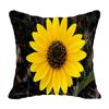 Sunflower Print Pillowcase Office Living Room Home Pillowcase Car Ornaments