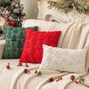 Christmas Tree Pillow Covers Golden Light String Cushion Case New Pillow Cases  for Xmas Party