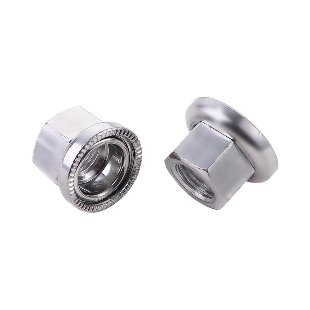 Texture Fixed Gear Front Rear MTB Drum Hub Fastening M9 M10 Cycling Drum Screws Bicycle Hub Nuts