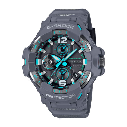 Casio Watch G-Shock GRAVITYMASTER Bluetooth Equipped with Tough Solar Biomass Plastic GR-B300-8A2JF Men's Gray