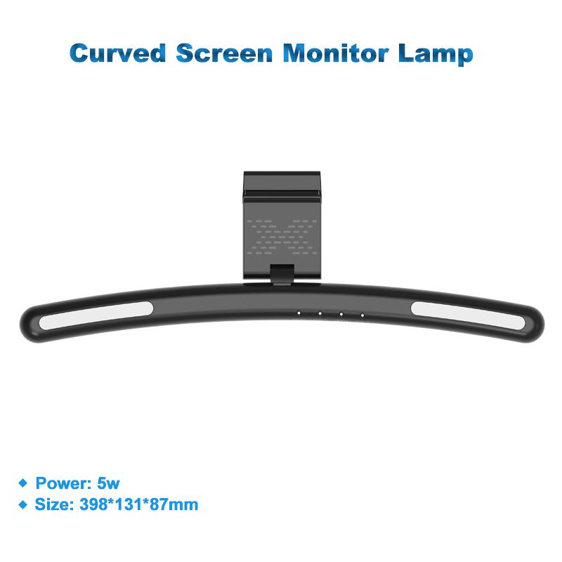TB-301SFS 398mm RGB Effect Curved Monitor Hanging Light Bar No Flicker Touch Control Computer Screen Lamp