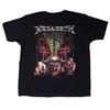 Budokan Megadeth Band TShirt Cotton Graphic Tee Unisex Unisex Summer Streetwear