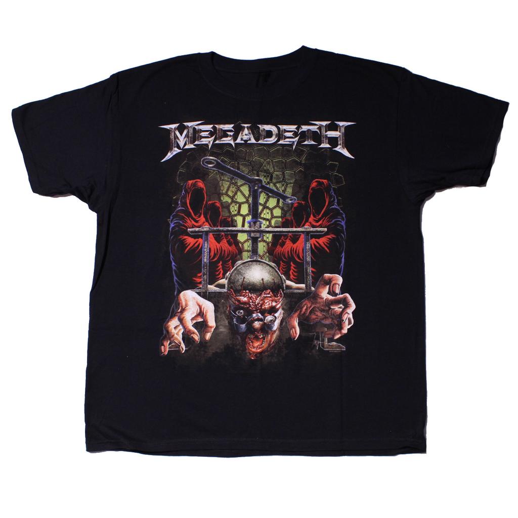 Budokan Megadeth Band TShirt Cotton Graphic Tee Unisex Unisex Summer Streetwear