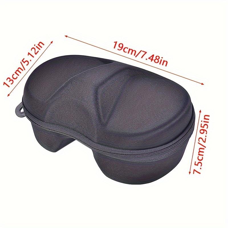 Simple Black Diving Glasses Case Large Capacity Portable Skiing Cycling Goggles Storage Box Durable Protective Container