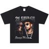 Camiseta 21 Savage, Tejido Suave Uso Diario Casual