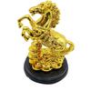 Exclusive Golden Polyresin Fengshui Victory Running Horse for Positive Energy Vibrations