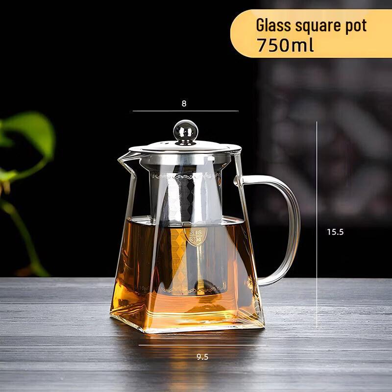 Qiwei 2026 Glass Teapot