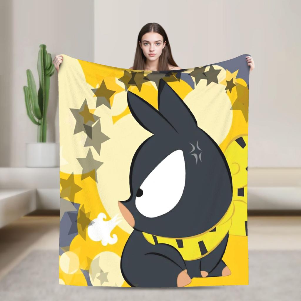 P-Chan Ranma 1/2 Manga Blankets Comedy Flannel Novelty Soft Throw Blanket for Bedding Lounge Autumn/Winter