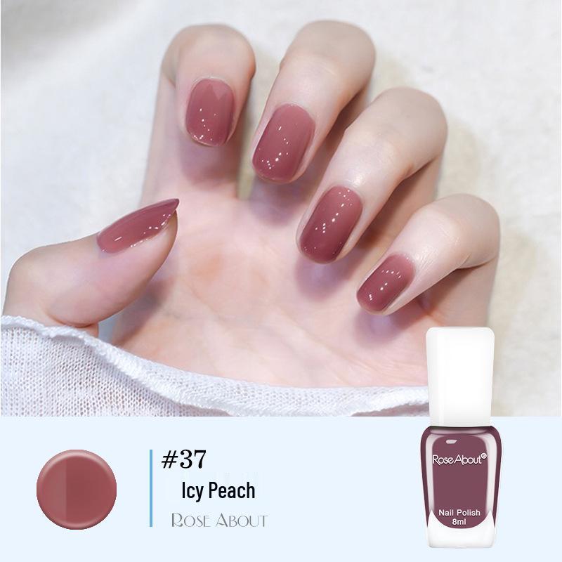 Aurora Nude Water-Based Peelable Nail Polish - Summer Long-Lasting, Eco-Friendly, Odorless, No-Bake, Free Shipping