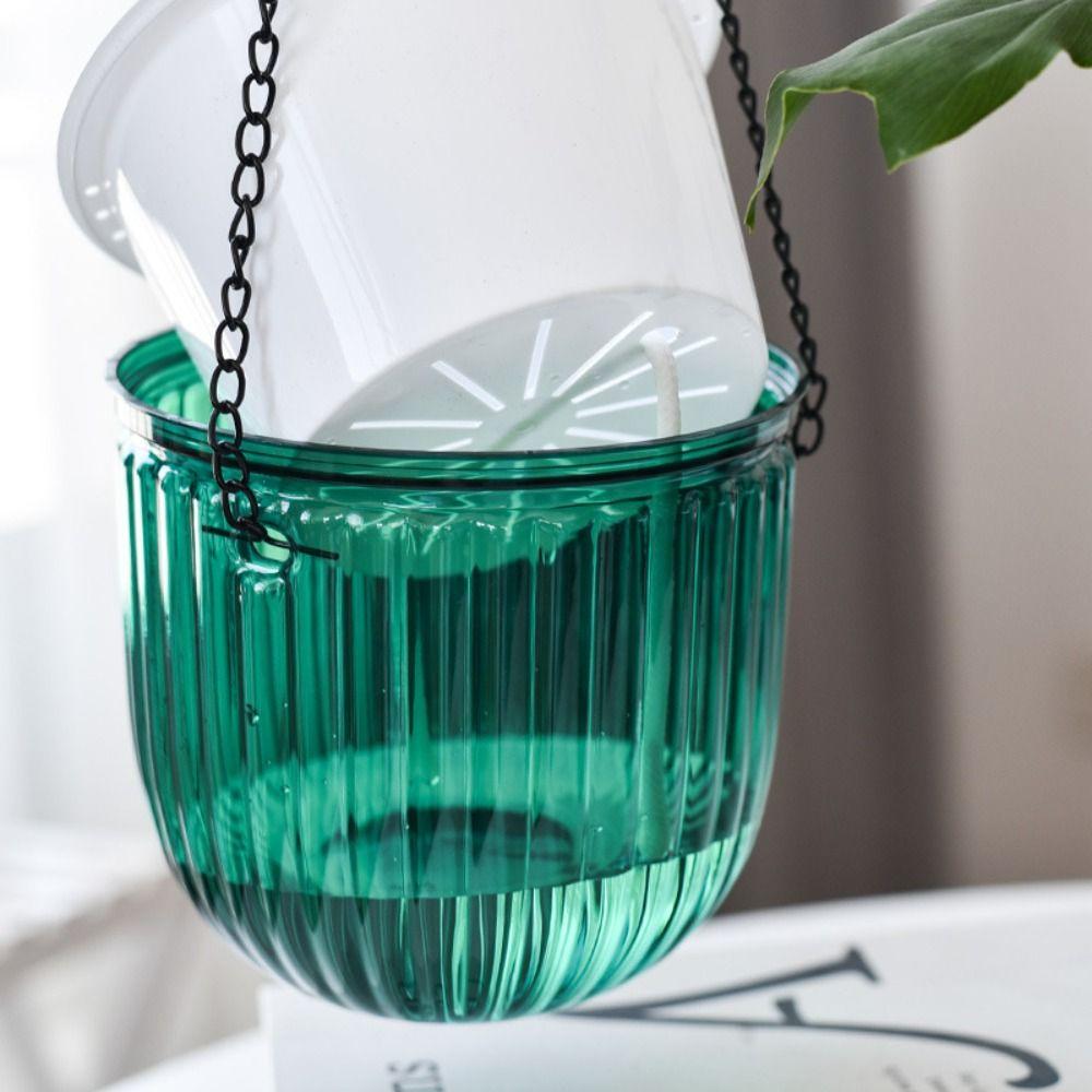 Plastic Flower Pot Plants Pot Hanging Pot Colorful Vase  Orchid