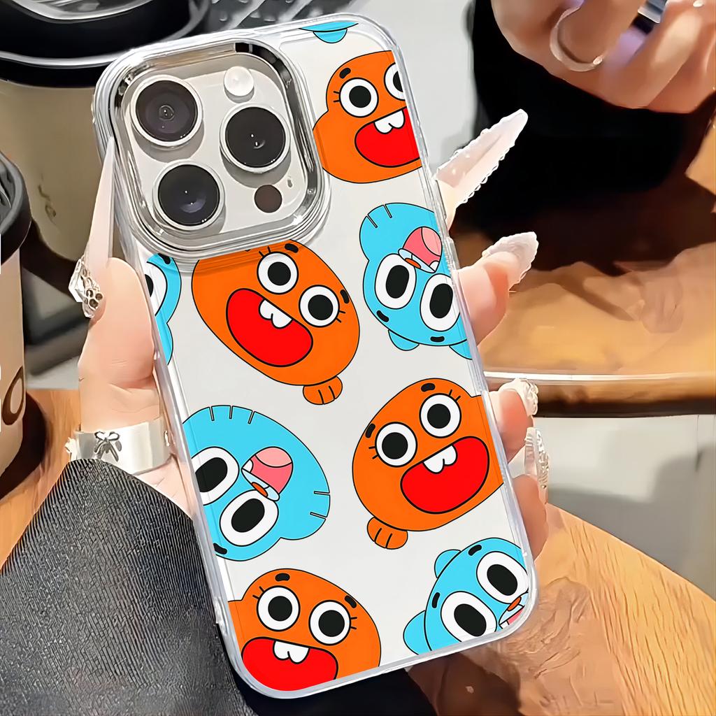 Die erstaunliche Welt von Gumball Handyhülle Für iPhone 17 16e 16 15 14 13 12 11 mini Pro Max X XR XSMAX 8 7 Air Plus Weiche Hülle