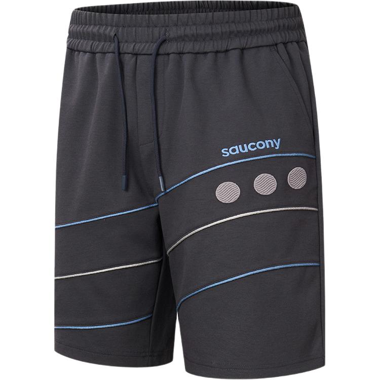 

Saucony Natural Echo Fashion Soft Comfortable Sports Casual Shorts Unisex Shorts Dark-Gray SA3259HP42O-GR248 S