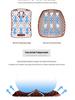 Universal Honeycomb Silicone Seat Cushion for Car, Office, and Sofa - Breathable and Cool for All Seasons