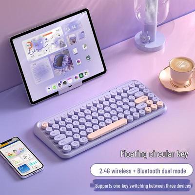 BOW K500D Triple-Mode Bluetooth Wireless Keyboard