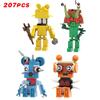New I Sprunki Figures Building Blocks Dark Horror Sprunki Toy Set Simon Wenda Figure Construction Toy Xmas Easter Gift