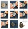SHUYUE Lock Unlock 3D Brain Training Puzzle Kids Classic Toy Cast Metal &