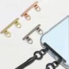 3/2/1PCS Upgrade Double Buckle Cellphone Lanyard Patch Anti-lost Connect Piece Ultra-thin Stainless Steel Phone Tether Gasket