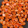 Carnelian 7x5 MM Oval Faceted Cut Gemstone, Orange Carnelian Stone, Natural Carnelian Gemstone, Loose Gemstone, Calibrated Stone Lot