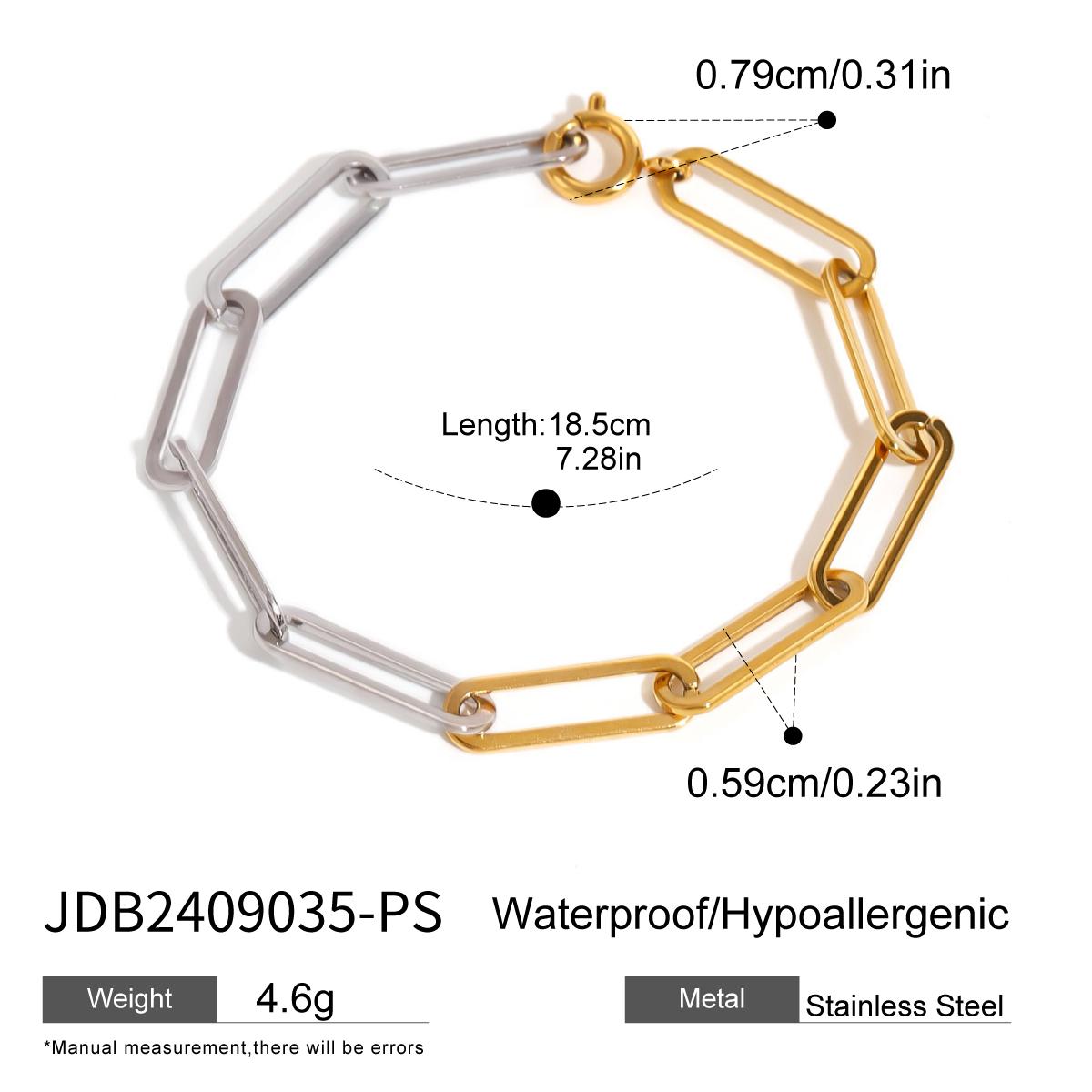 

Браслет-цепочка крученая смешанного цвета Youthway для женщин, минималистичный, из нержавеющей стали с золотым покрытием, модное ювелирное украшение, подарок