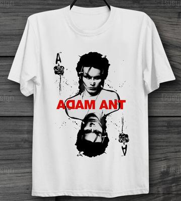 Aas der Ameisen Adam Ants Spielkarten T-Shirt Herren Damen Tops Poster Herren Damen