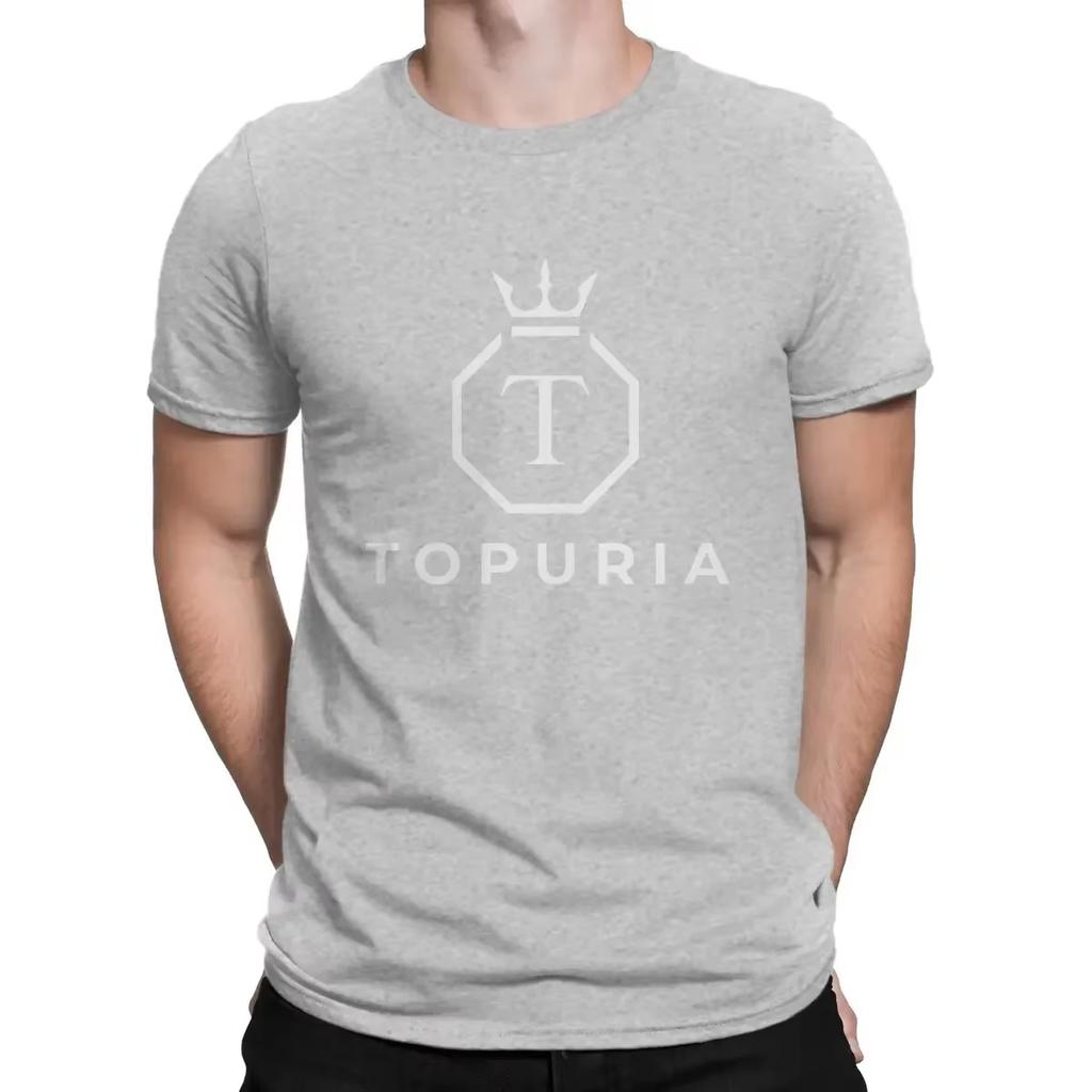 Ilia Topuria UFC Funny Tshirt Topu Round Neck Pure Cotton Tshirt 2026 Summer Unisexs Unisexs Y2K Clothing Oversized Fashion