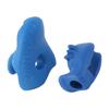 4PCS Blue Violin Bow Grip Guide Rubber Violin Correction Postures Grip  For ViolinTraining