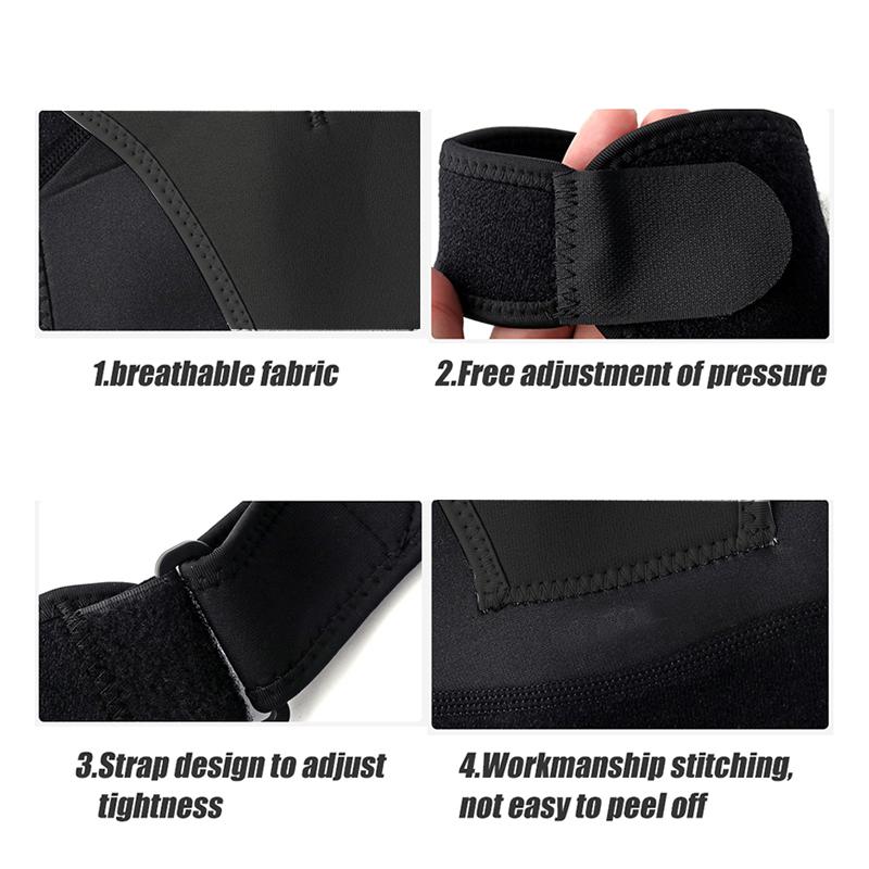 1Pcs Shoulder Support Brace For Men & Women, Adjustable Shoulder Brace For Torn Rotator Cuff, Dislocation, Right Or Left