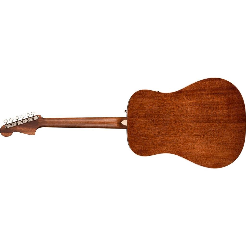 Fender Electric Acoustic Guitar Redondo Pau Ferro Aged Cherry Burst Soft Case Included Classic, Fingerboard,