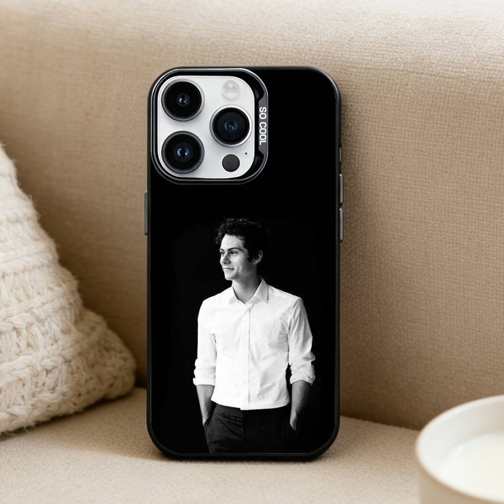 D-Dylan O'Brien  Phone Case For iPhone17, 16,15,14,13,12 Pro Max Black Candy Matte Shockproof Cover