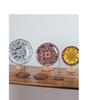 Solid Wood Plate Stand & Porcelain Holder Display Rack for Ornaments, Puer Tea Cakes