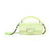 X Marc Jacobs Collaboration Capsule Collection Baguette Calfskin Handheld Shoulder Crossbody Phone Bag Women's Neon Yellow