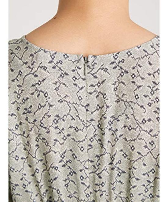 FRAY Print Flare MNT 1 I.D. Women's Cache-Coeur Dress, FWFO211901,
