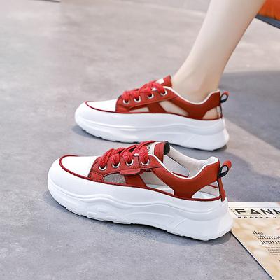 Fashion New Hollow Sandals Lightweight Soft Sole Breathable Little White Shoes Non-slip Wear-resistant Trend Women's Shoes Fashion Casual Shoes