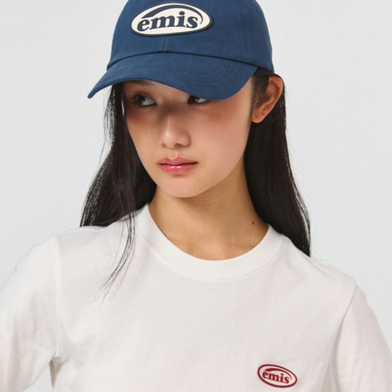 

EMIS RUBBER PATCH BALL CAP-NAVY NAVY