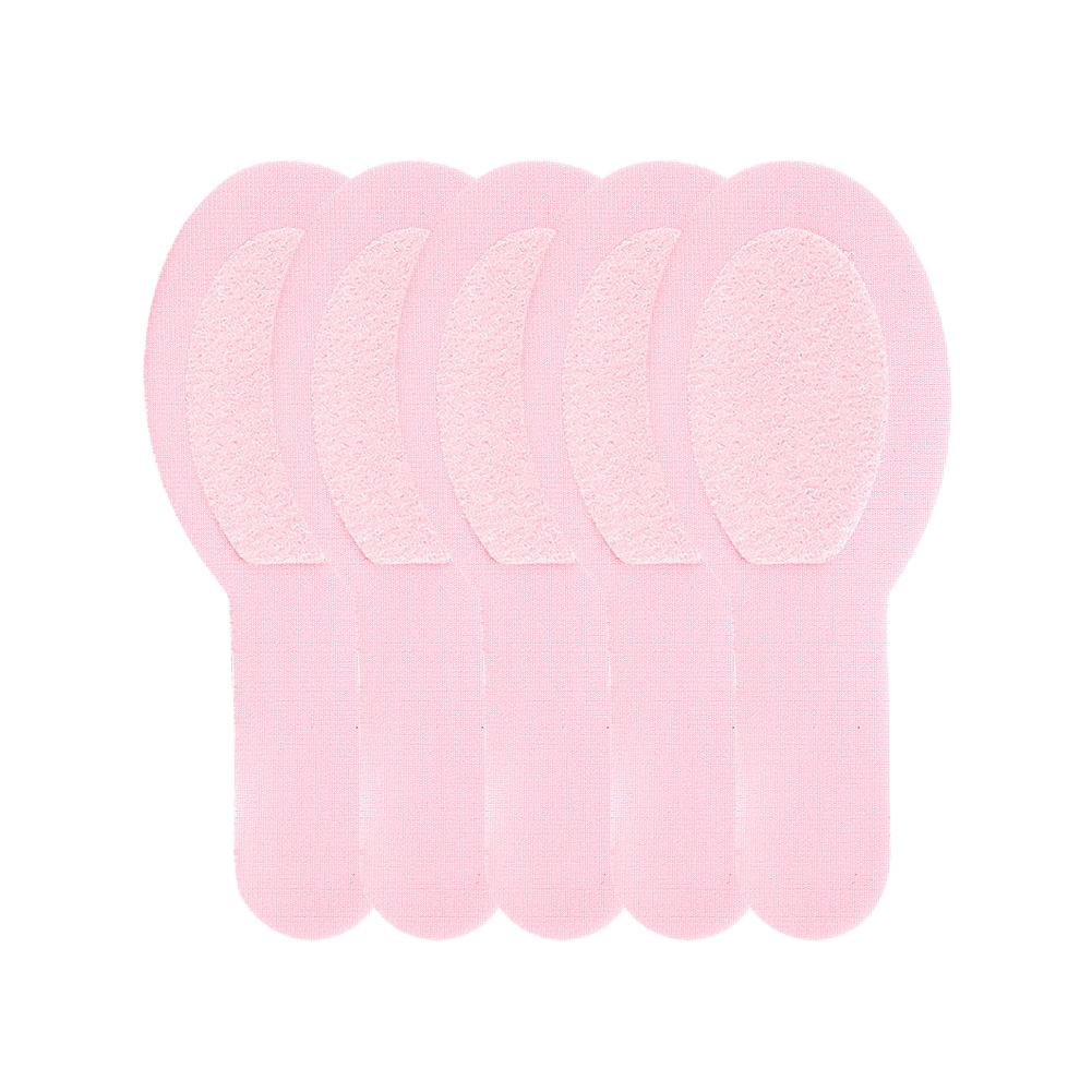 

Adjustable Self-adhesive Finger Sleeves Strap Wrap Finger Joint Protection 5pcs рожевий