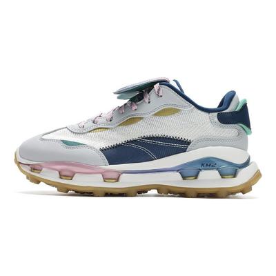 KM2 PO Paris Colorway Retro Nostalgic Avant-Garde Casual Lifestyle Shoes Women Sneaker Milk-White Moon-Rock-Gray F12W433109FGL