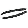 Modified Black Glossy Honeycomb Tail Rear Reflector Fog Light Lamp Cover Trim Strip for Golf 8 MK8 Rline