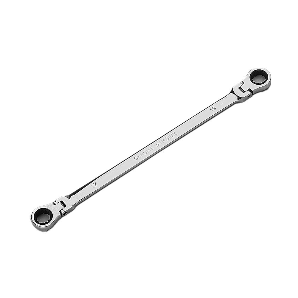 Ratchet Flex Ratchet Swing Long 72 2 Mirror for Cars and Motorcycles Wrench, Wrench, Double-Ended, Head, Type, Gears, CR-V Steel, Sizes, Finish,