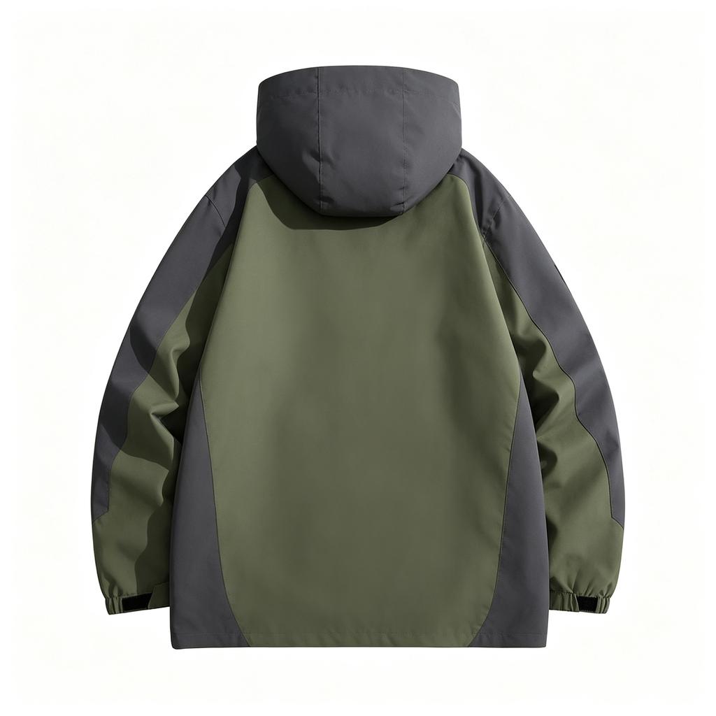 Men's Lightweight - Windproof Hiking Jacket for Spring and Fall Outdoor Wear