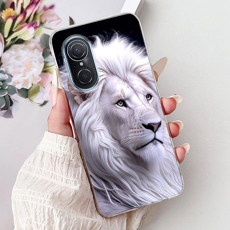 For Huawei Nova 9 SE Case Nova9 Pro Luxury Flowers Painted Cover Soft Slim Phone Case For Huawei Nova 9 Pro Nova9 SE Fundas Bags
