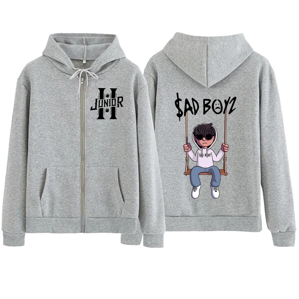 Teen H Boy Zip Sweater Harajuku Pullover Sweatshirt Streetwear Fans Gifts Men And Women