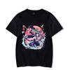 New Anime Kochou Shinobu Tomioka Giyuu Print T Shirts Women Men Casual Round Neck Tees Top Summer Cool Loose Short Sleeve