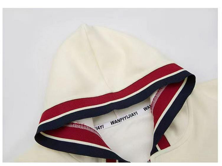 Korean-Style Girls' Spring Set: 2025 Trendy Hooded Sweatshirt & Sporty Two-Piece