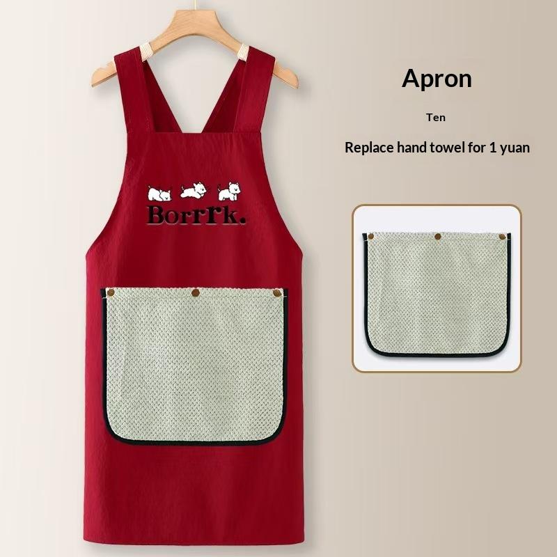 Kitchen Household Cooking Apron Men Women Oil-Proof Waterproof Adult Waist Fashion Coffee Overalls Apron Kitchen Accessories