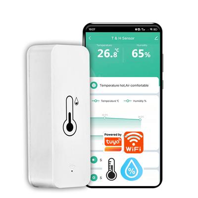 TY-TH01 Tuya Sensor Inteligente WiFi de Temperatura y Humedad Mini 2026 Nueva Actualización Compatible con APP Control Remoto Termómetro Higrómetro