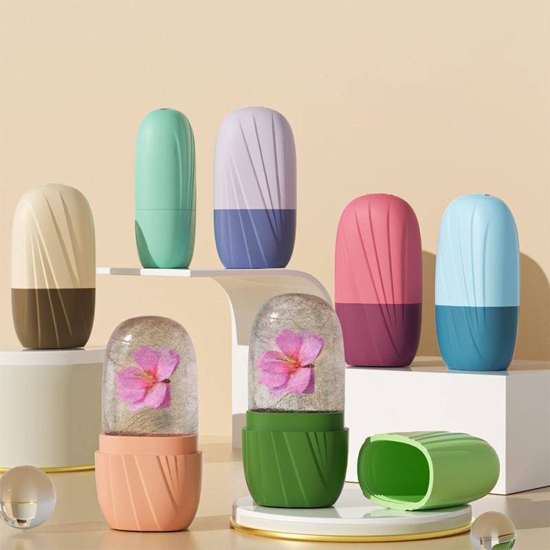 1Pc Facial Beauty Applicator Skin Care Tools Ice Shaving Massage Facial Beauty Silicone Ice Mold