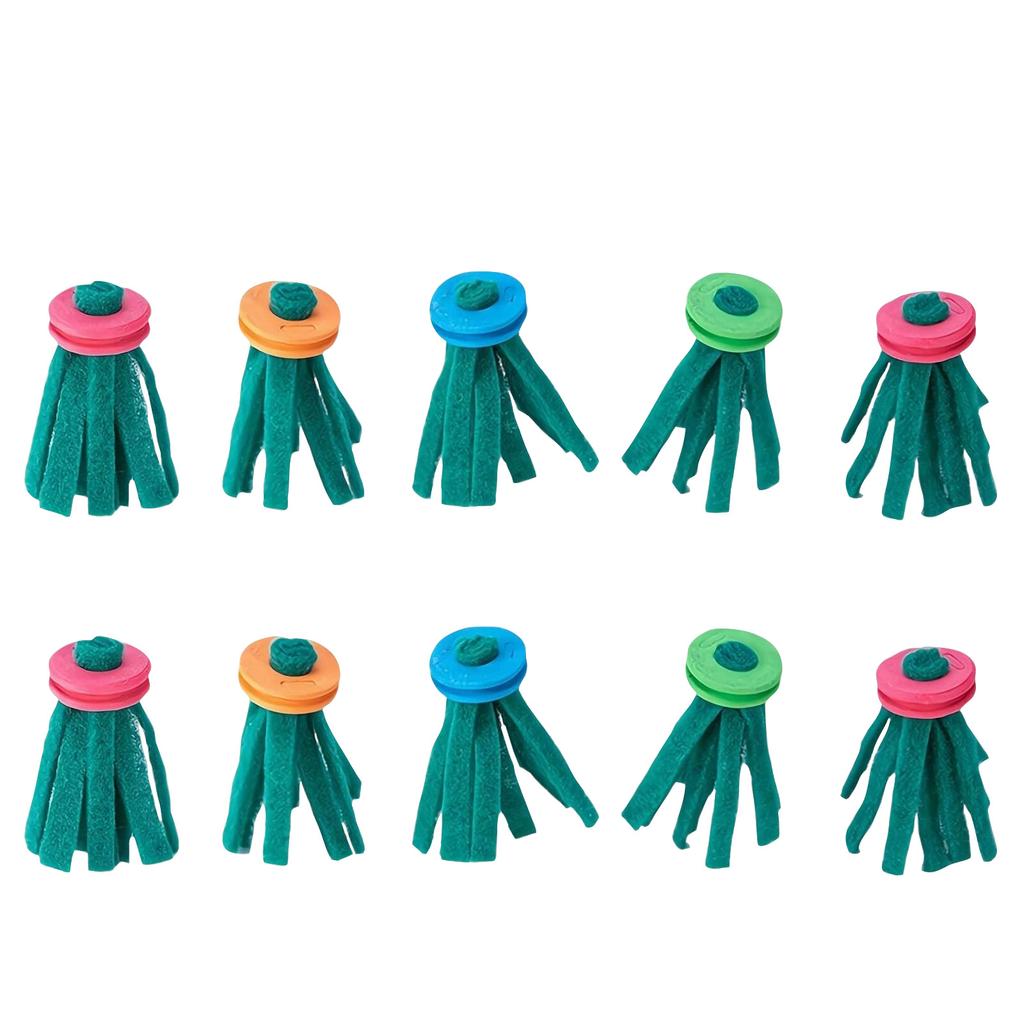 3//10pc Fish Spawning Mops,Floating Egg Collector For Aquarium Tanks