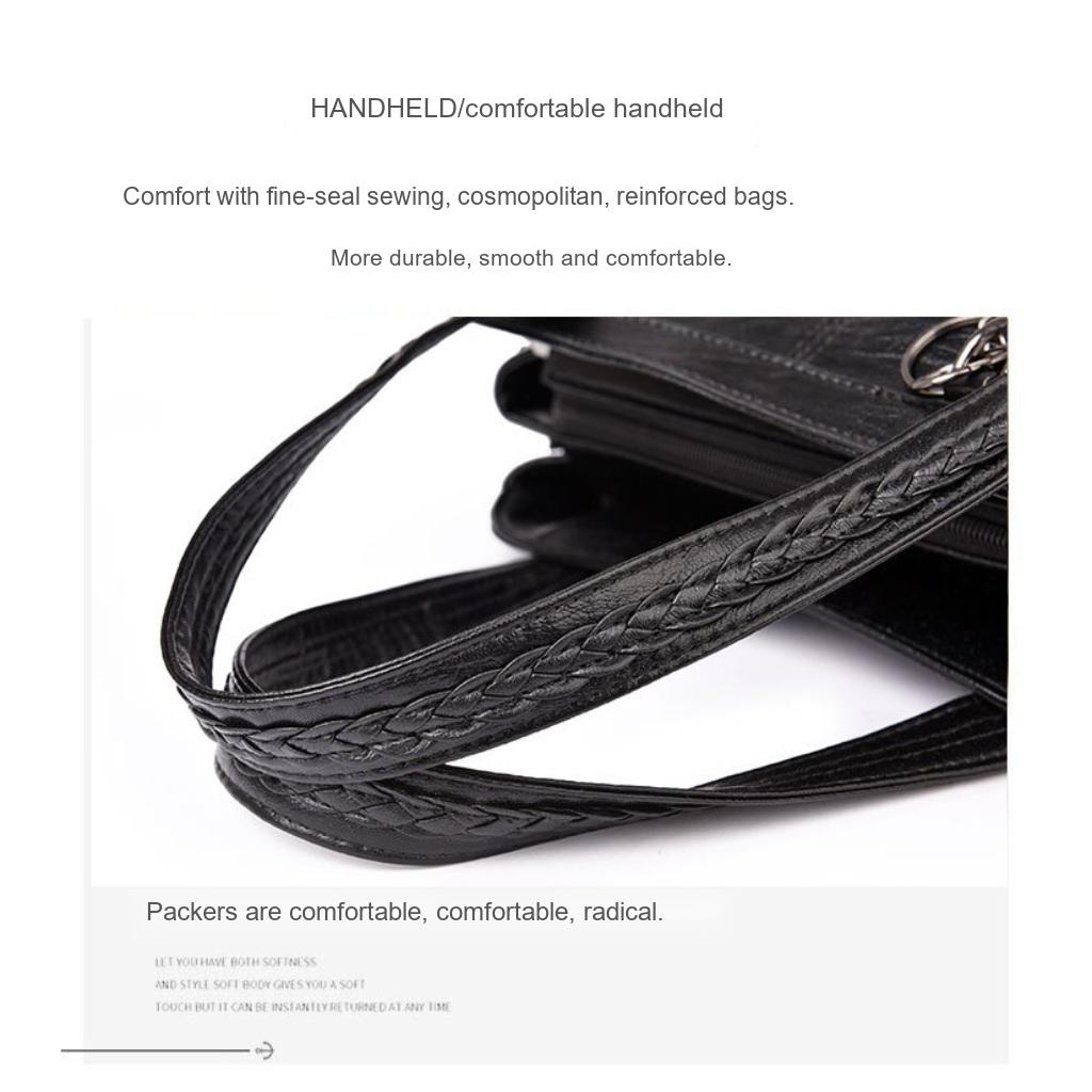 Handbag Women PU Detachable Shoulder Strap Office Daily