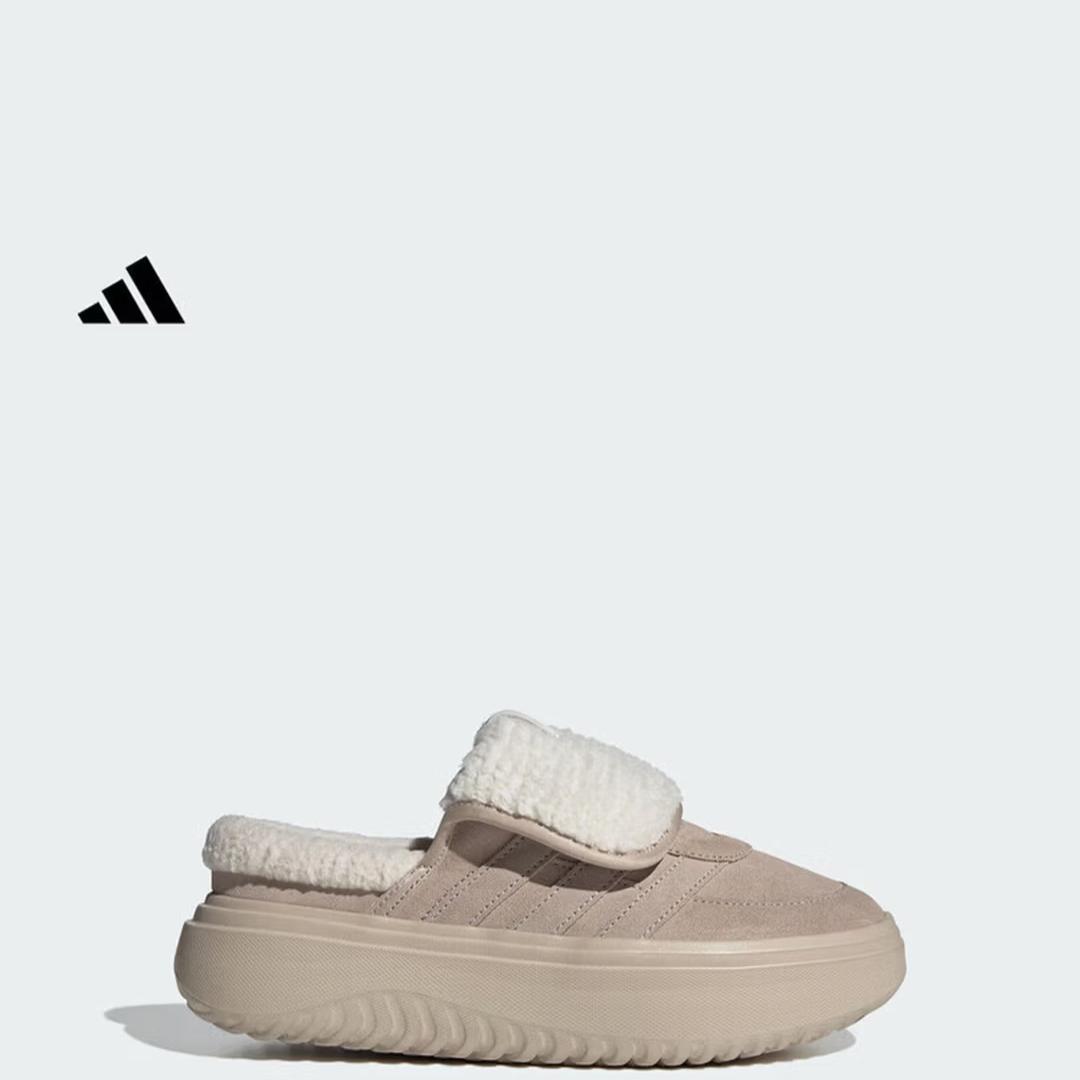 

Adidas GRAND COURT MULE Повседневная Мягкая Хлопковая Обувь Туфли Мэри Джейн Женские Adidas JS4997 35.5 коричневый
